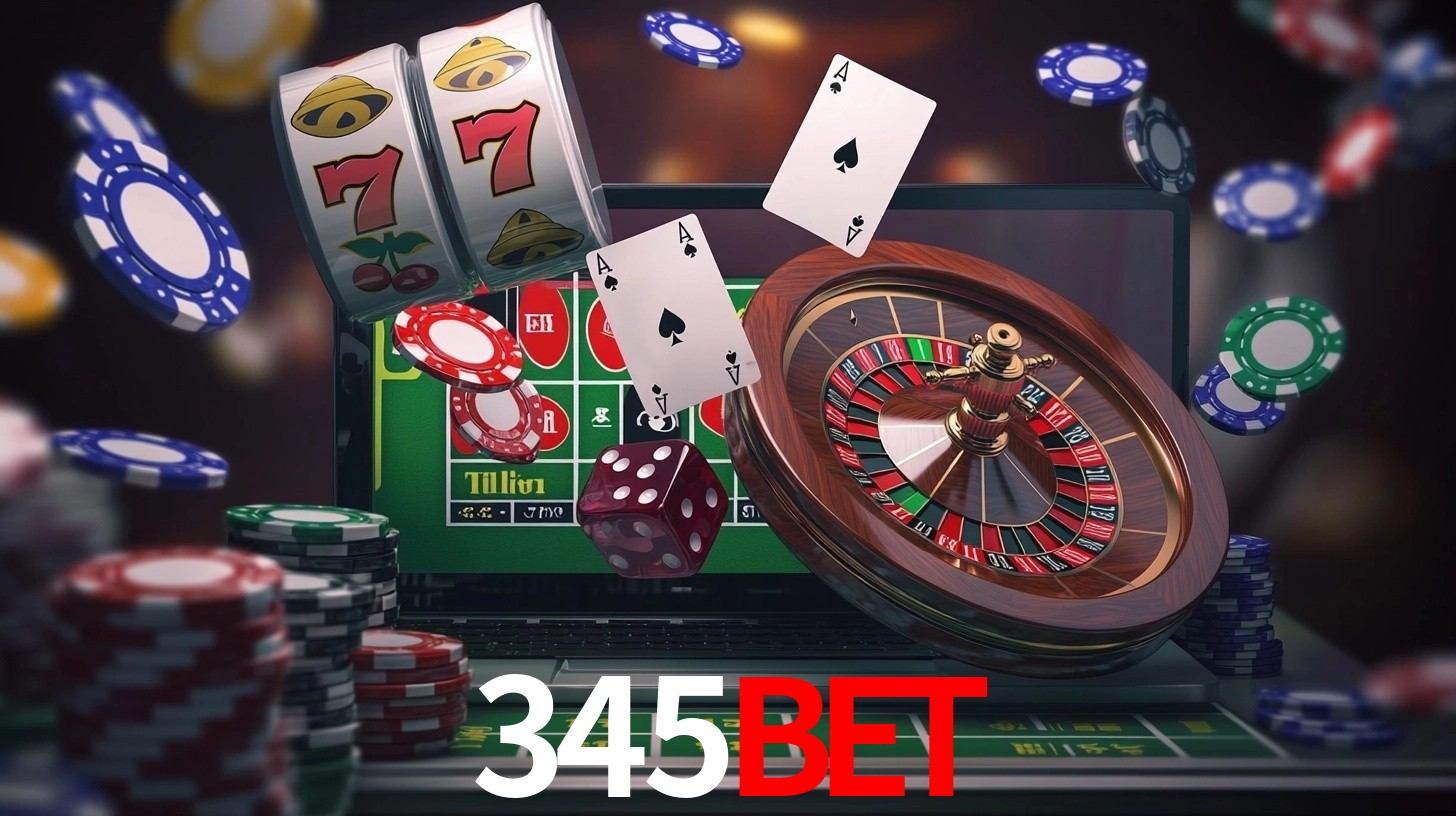 345bet Logo - Bônus com Rollover Justo